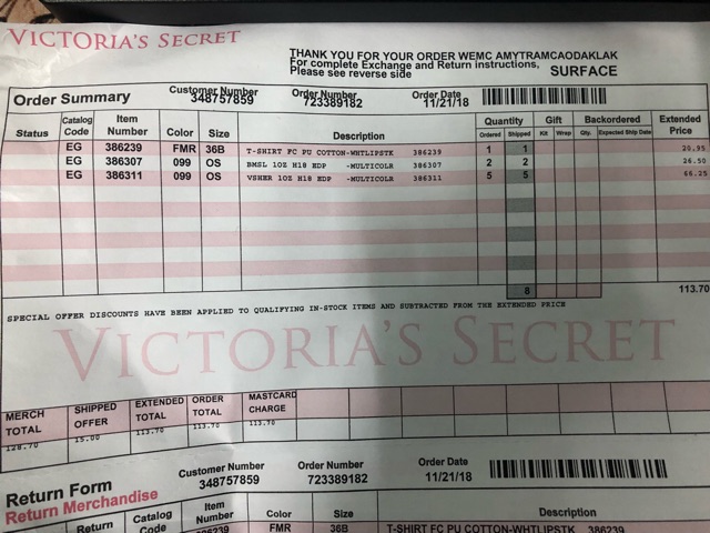 {Hàng sẵn - có bill - Auth} Nước hoa Victoria Secret 30ml Auth | BigBuy360 - bigbuy360.vn
