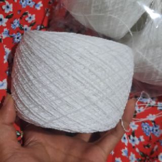 Sợi cotton pha màu trắng sữa