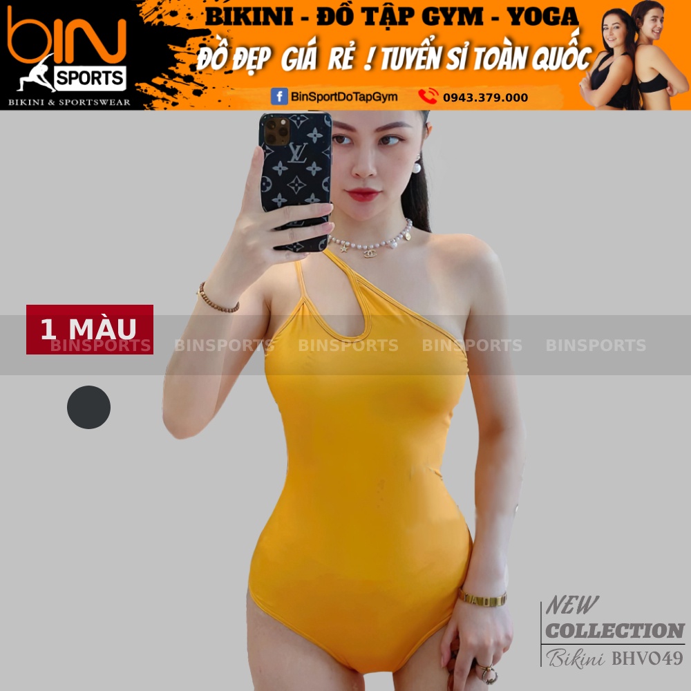 Bộ Bơi Nữ Một Mảnh Đi Biển Freesize Bin Sports BHV049