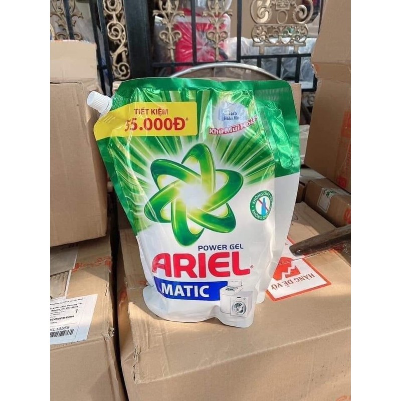 Nước giặt xả ariel