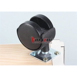 Bánh xe lăn đế bắt vít