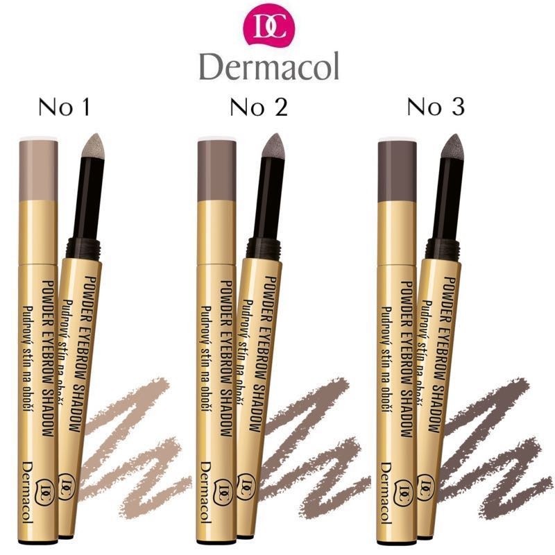 Chì kẻ chân mày Dermacol Powder Eyebrow Shadow 0.8g