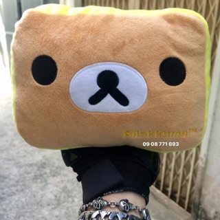 Thú bông gối Rilakkuma cao 16cm dài 22cm