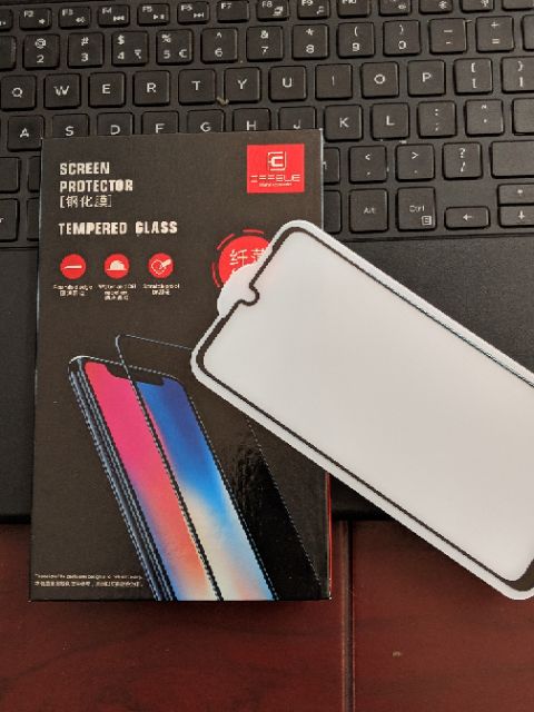 Cường lực Cafele Xịn Cho Redmi Note 7 / Note 7 Pro Phủ Nano Full màn Full keo cao cấp