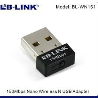USB thu wifi LB LINK Nano BL WN151, tiện lợi dùng cho laptop thumbnail