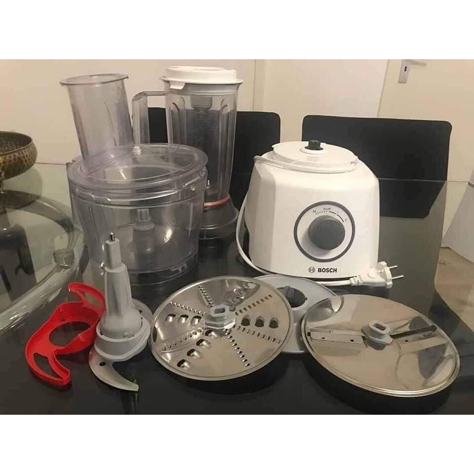 Máy làm bếp, xay đa năng Bosch MultiTalent3 - xay thịt, bào rau củ, xay sinh tố, cắt lát trái cây