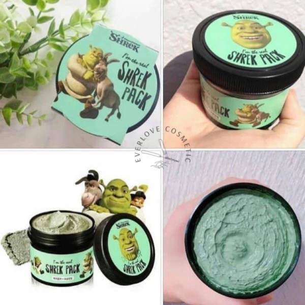 [Nhập mã EVERLOVE giảm 8% đơn hàng từ 250K] Mặt nạ đất sét bùn tươi Olive young I’m the real shrek pack | BigBuy360 - bigbuy360.vn