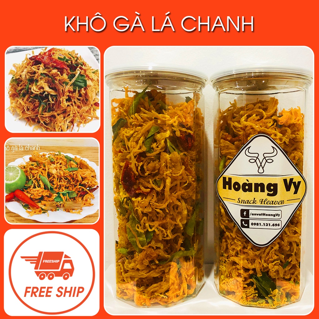 Khô Gà Lá Chanh 300g, vừa Ngon vừa Rẻ và Chất Lượng