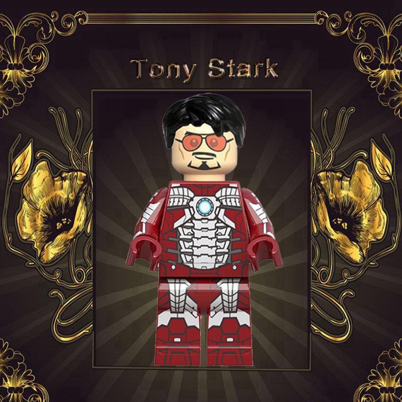 Tony Stark Mô Hình Nhân Vật Người Sắt Marvel Làm Quà Tặng Sinh Nhật DIY Cho Bé