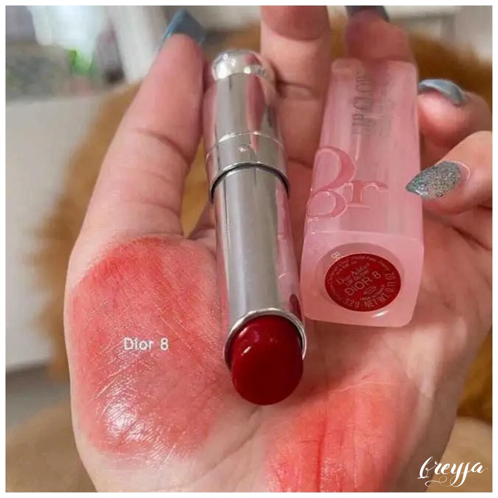 Son Dưỡng Có Màu Dior Addict Lip Glow Dior 8 New 2022 Màu Đỏ Đất Hot Trend