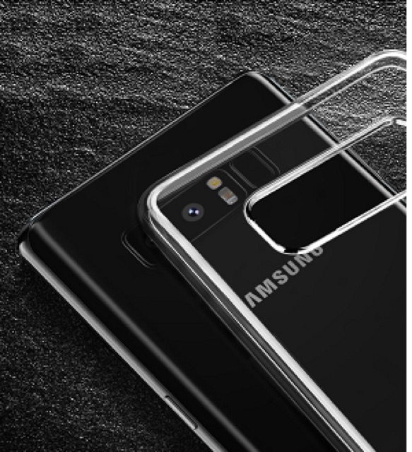 Ốp dẻo trong sam sung note8 , chất dầy dặn, chống sốc