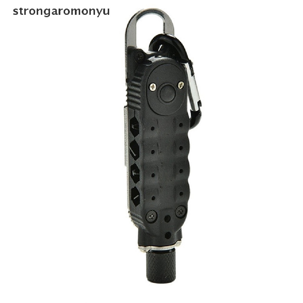 【YU】 Mini Multifunctional Screwdriver Outdoor EDC Keychain Shape Screwdrivers .