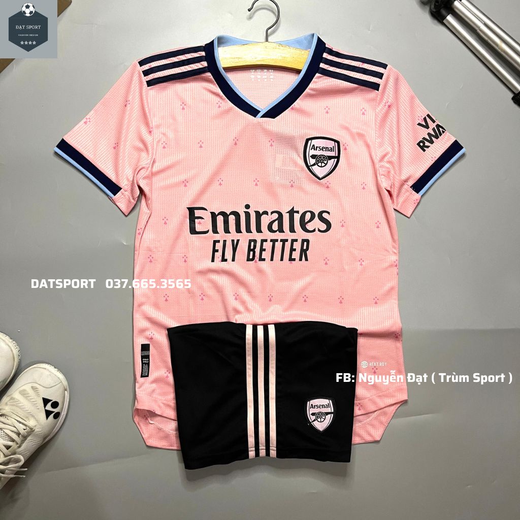 Áo Đấu ARSENAL 2021/22 ⚡Freeship⚡ Bộ Quần Áo Bóng Đá Arsenal Mùa 2021/22 Hàng Gai Thái Cao Cấp  - Cam kết 100% như hình