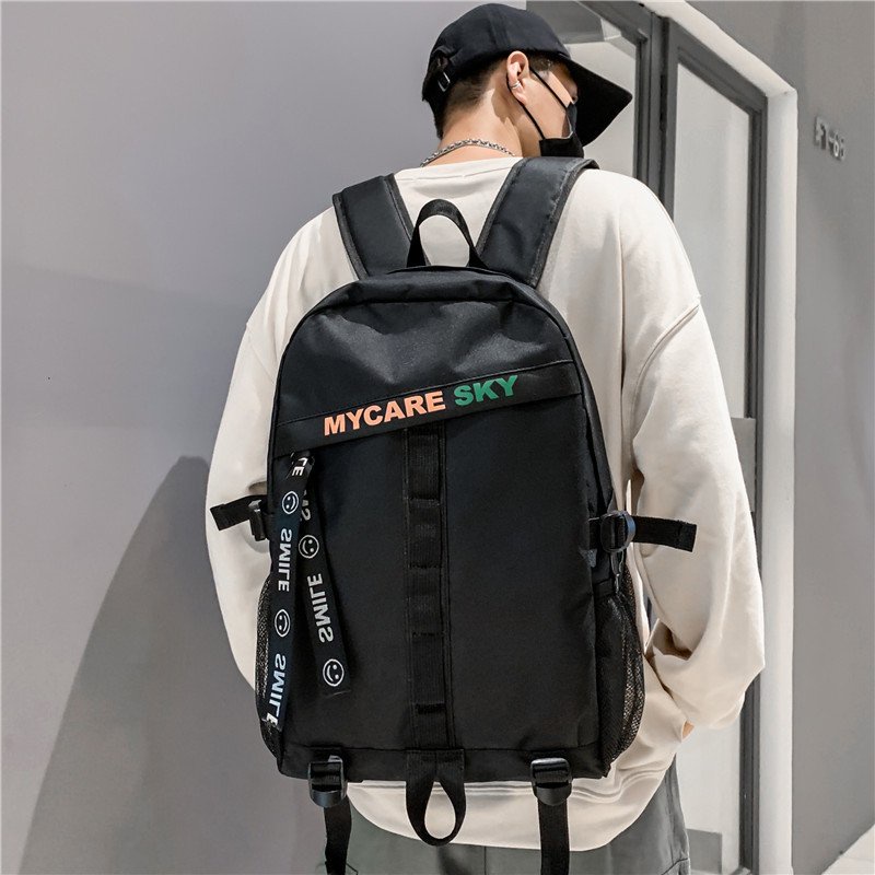 Balo nam nữ giá rẻ, thời trang đi học nhiều ngăn siêu nhẹ phong cách ulzzang, đẹp đựng laptog BL289