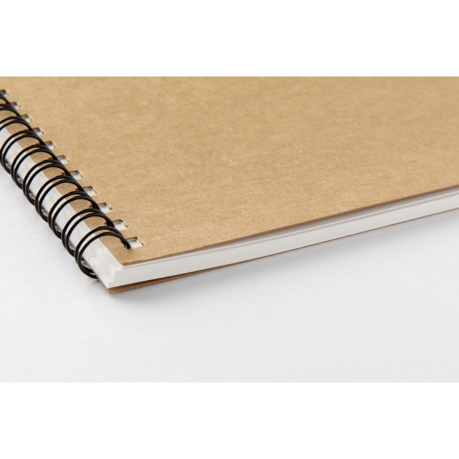 Sổ Ghi Chú Lò Xo ARTBOX Hàn Quốc Bìa Giấy Kraft Đơn Giản Giấy Kẻ Ngang