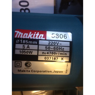 MÁY CƯA GỖ   MAKITA_ 5806  185MM