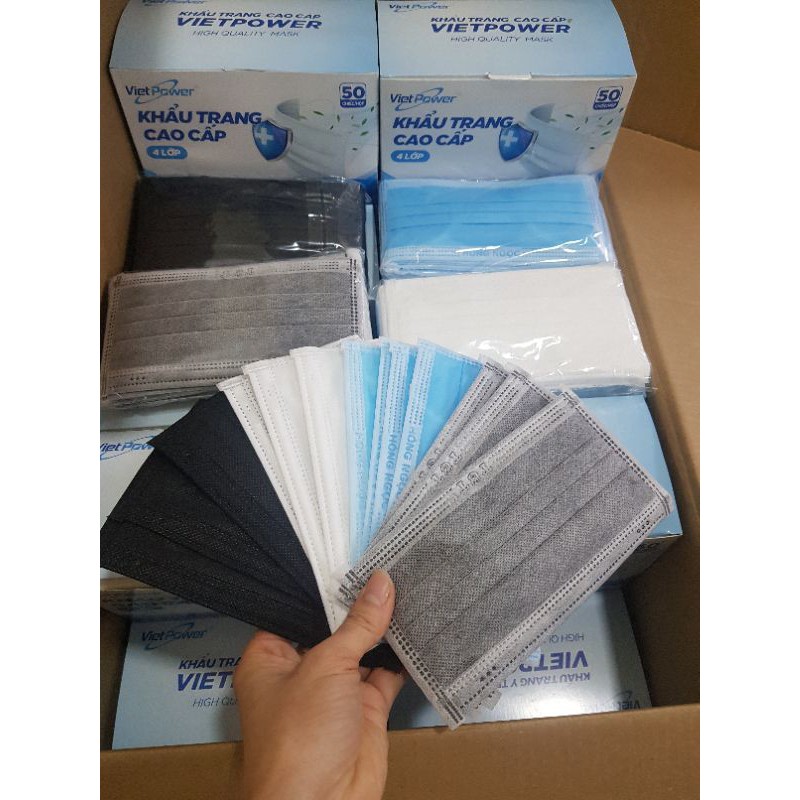 Combo Túi 20 chiếc Khẩu Trang Y Tế 4 Lớp