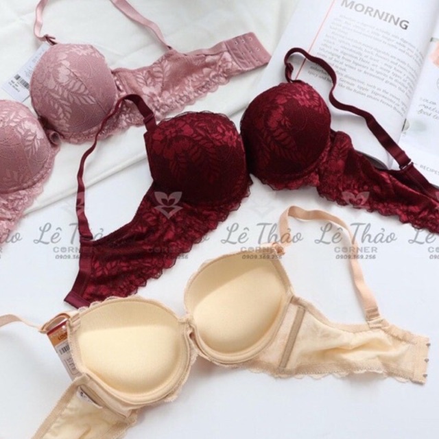 XẢ KHO Áo Lót Nâng Ngực Lovely Mút Dày Bản Lưng To Che Khuyết Điểm Chống Tuột Mặc Sơ Mi Áo Dài LT440