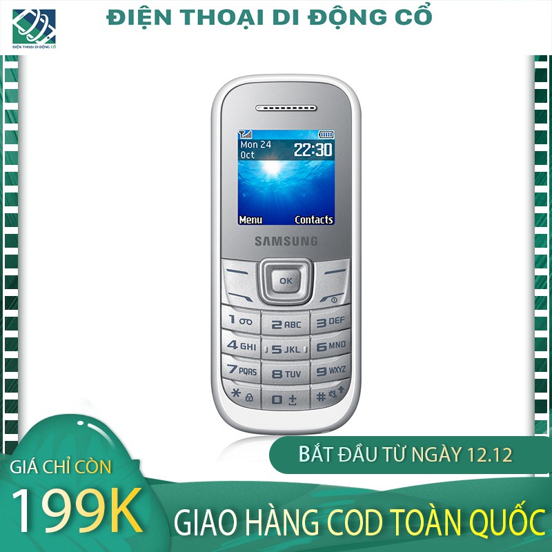 Điện thoại cổ Samsung E1200 full phụ kiện - BH 12 tháng 1 đổi 1 trong 1 tháng đầu | BigBuy360 - bigbuy360.vn