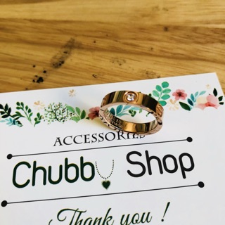 Nhẫn Car tier Love Đính Đá