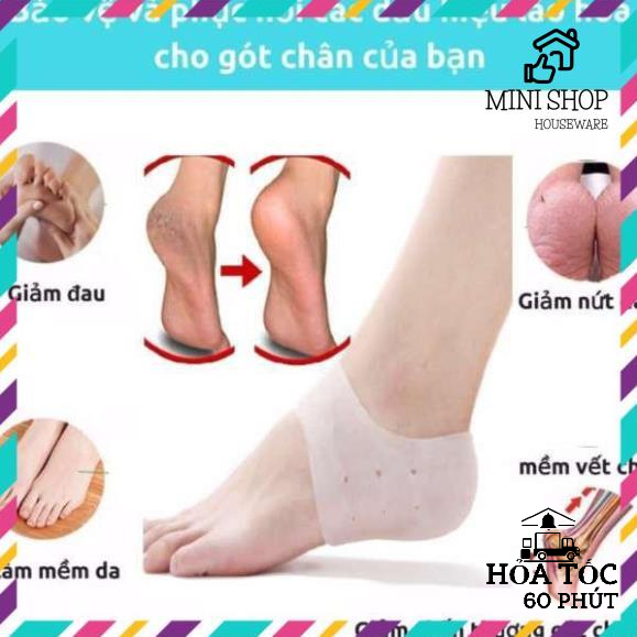 Cặp Vớ Silicon Bảo Vệ Chống Nứt Gót Chân – Bảo Hành 1 Năm