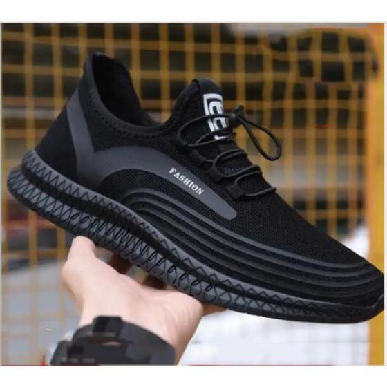 [Chính Hãng] Giày nam Fashion đen thời trang cực ngầu [ Chất Nhất ] Chất