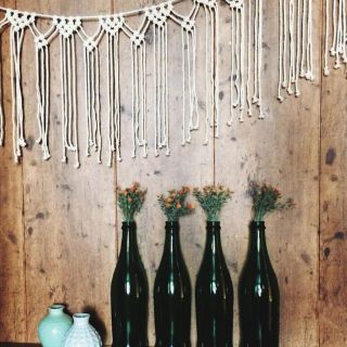 Dây Trang trí Dây macramé trang trí backdrop trang trí banner macrame handmade