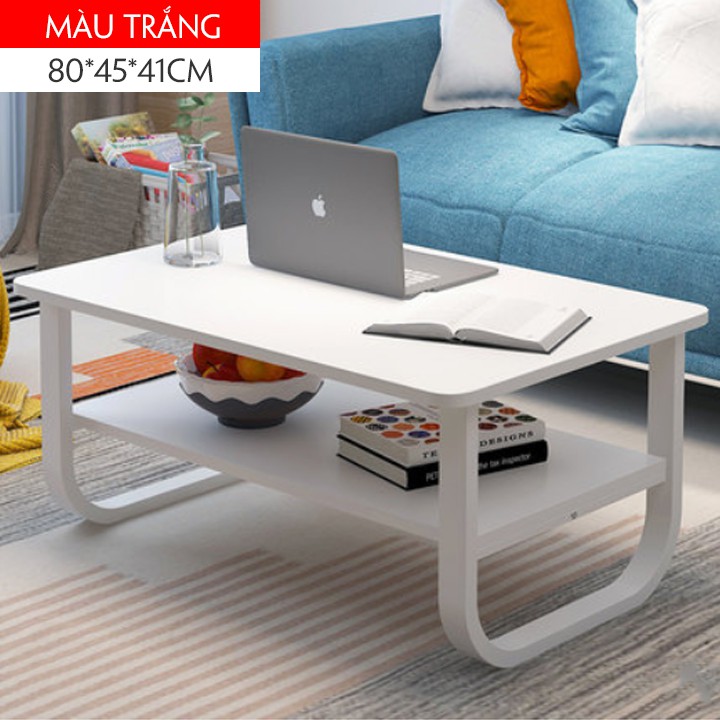 Bàn Trà Gỗ 2 Tầng Thiết Kế Thời Thượng Làm Đẹp Phòng Khách