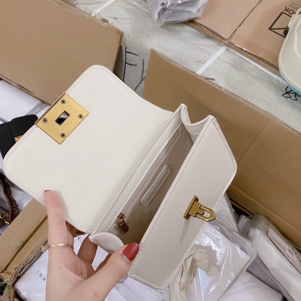 Túi xách đeo chéo quai tết cnk, túi cầm tay Jansi - likeaut sz18