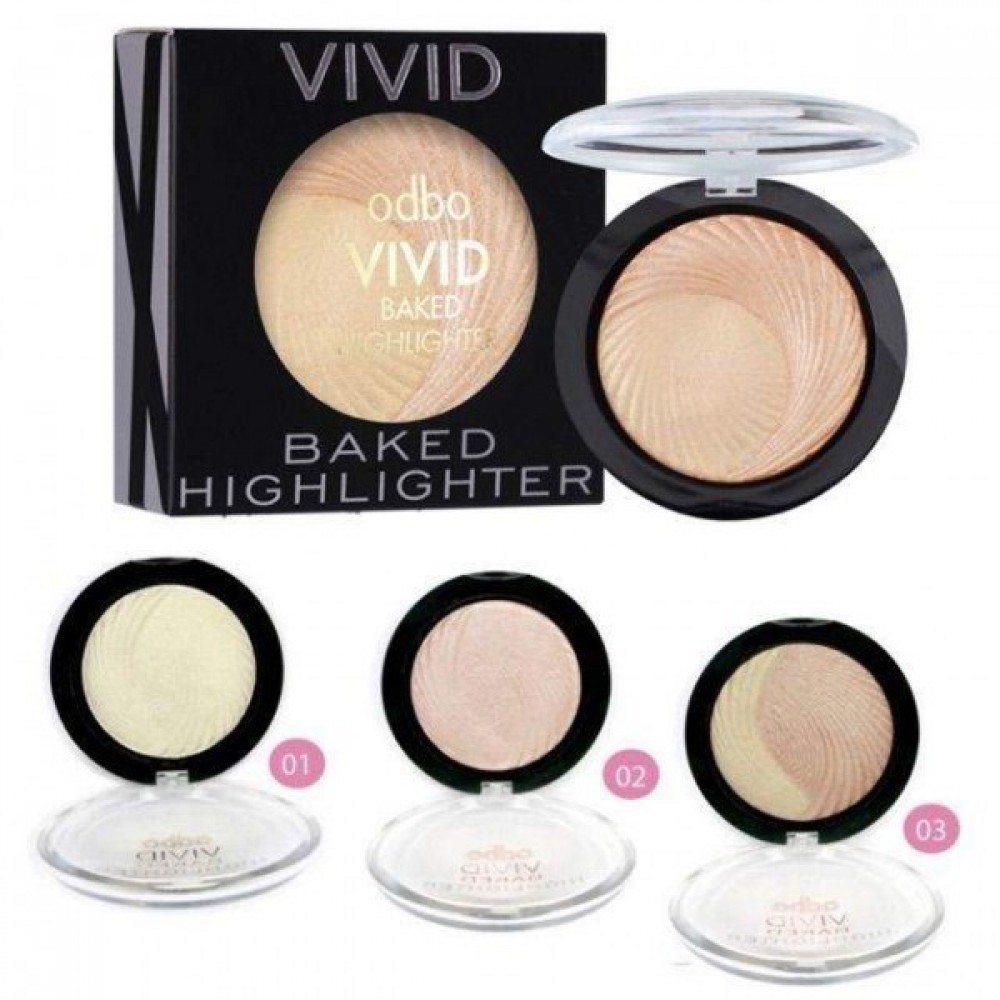 Phấn Bắt Sáng ODBO VIVID BAKED HIGHLIGHTER OD106 Thái Lan