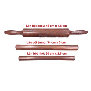 LĂN BỘT GỖ - CÁN BỘT GỖ
