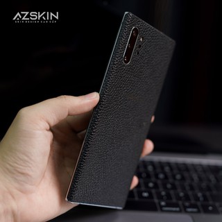 Miếng Dán Da Bò Thật 100% Dành Cho Samsung Note 8 / note 9 / note 10 /note 10 plus
