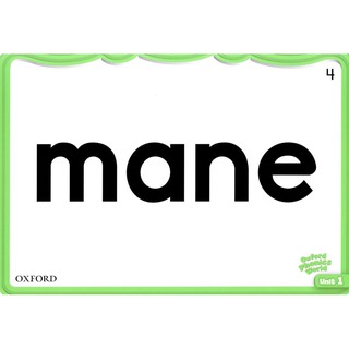 Flashcard Oxford Phonic World 3