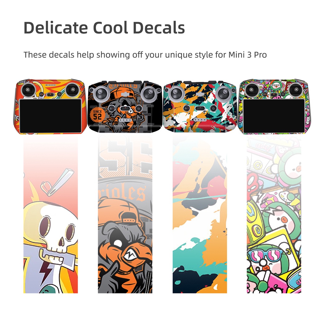 Miếng Dán PVC Bảo Vệ Màn Hình Điều Khiển Từ Xa Cho DJI Mini 3 Pro