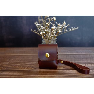 Bao da airpod da bò thật handmade