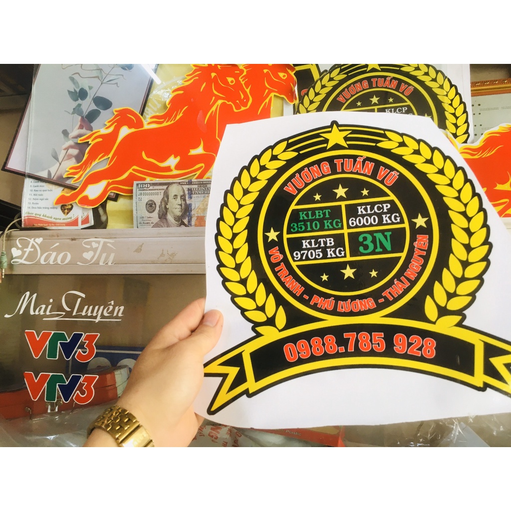 Logo Trọng Tải xe Ôtô Theo yêu cầu