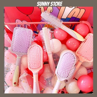 Lược có gai, lược massage da đầu, chải tóc rối và tạo kiểu SUNNYSTORE