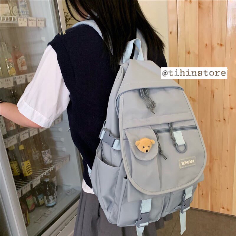 Balo Đi Học Chống Thấm Nước  Mã 1321 Tihinstore