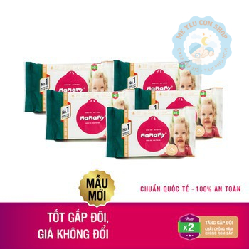 GÓI 30 TỜ KHĂN ƯỚT MAMAMY (KHÔNG MÙI) - (katydang)