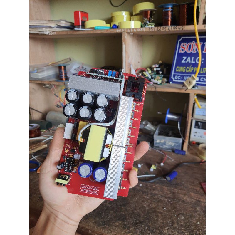 Mạch 10 fet igbt về  tự  lắp ráp