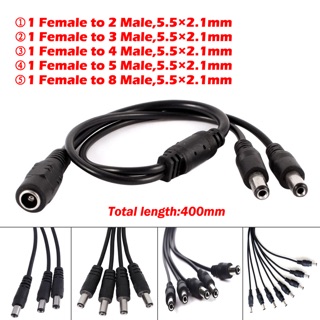 Dây dc chia nguồn camera 2/4/8 đầu ra