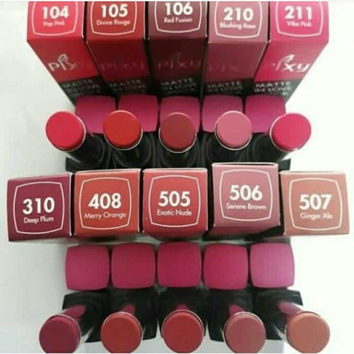 (hàng Mới Về) Son Lì Pixy Thiết Kế Hình Trái Tim Xinh Xắn | BigBuy360 - bigbuy360.vn