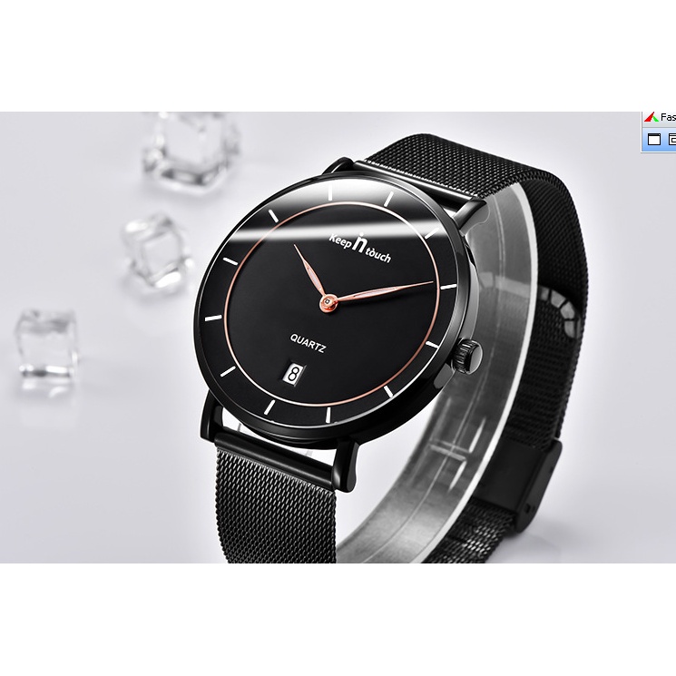 Đồng Hồ Nam Lịch Lãm KEEP IN TOUCH 8015 – ĐEN | BigBuy360 - bigbuy360.vn
