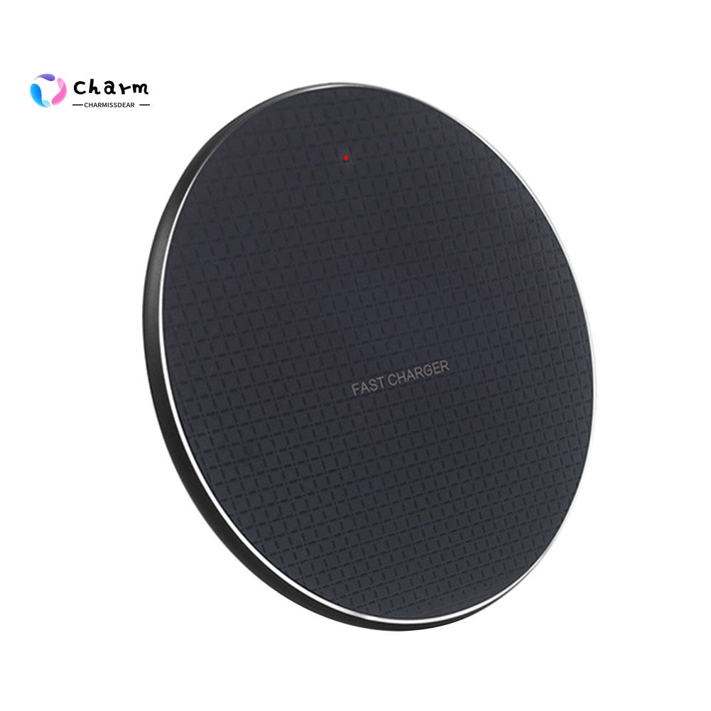 Đế Sạc Không Dây 10w Thiết Kế Tiện Dụng Cho Điện Thoại Iphone / Android