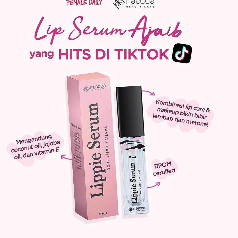 (Hàng Mới Về) Serum Dưỡng Môi Lippie By Raecca 6ml