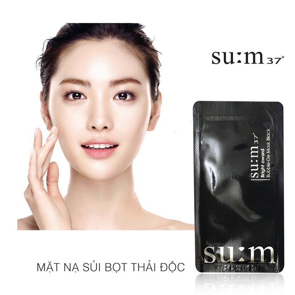 Mặt nạ sủi bọt thải độc Sum chính hãng Hàn Quốc | Thế Giới Skin Care