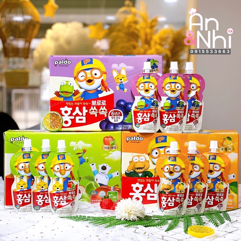 HỒNG SÂM PALDO HÀN QUỐC