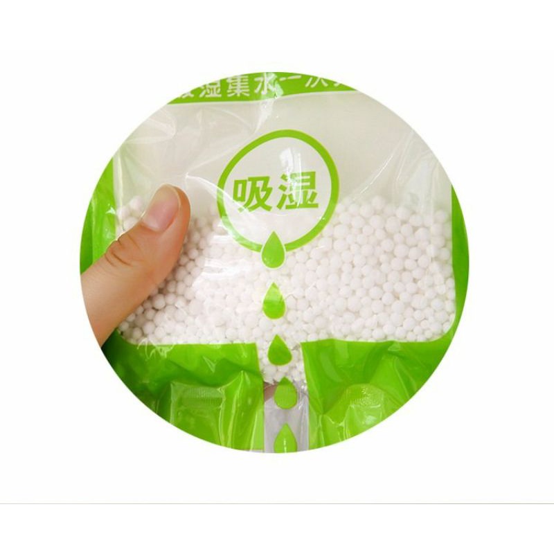 Sỉ 10 Túi hút ẩm 2 ngăn có móc treo tủ quần áo khử mùi ẩm mốc