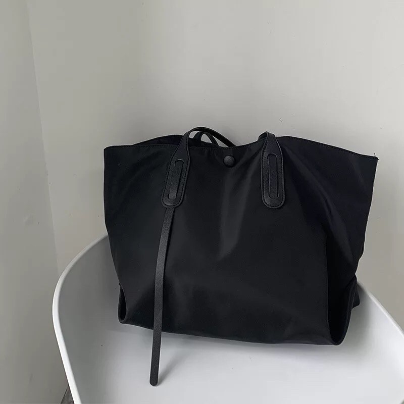 Túi tote bigsize thanh lịch unisex (có sẵn, vải chống thấm nước)
