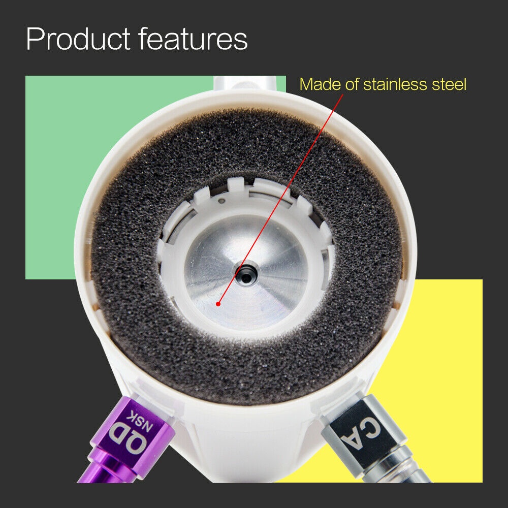 Hệ thống bôi trơn tay khoan nha khoa Máy làm sạch dầu tay cầm nha khoa